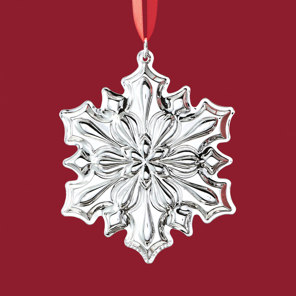 Gorham 2018 Annual Sterling Silver Snowflake Ornament 49th