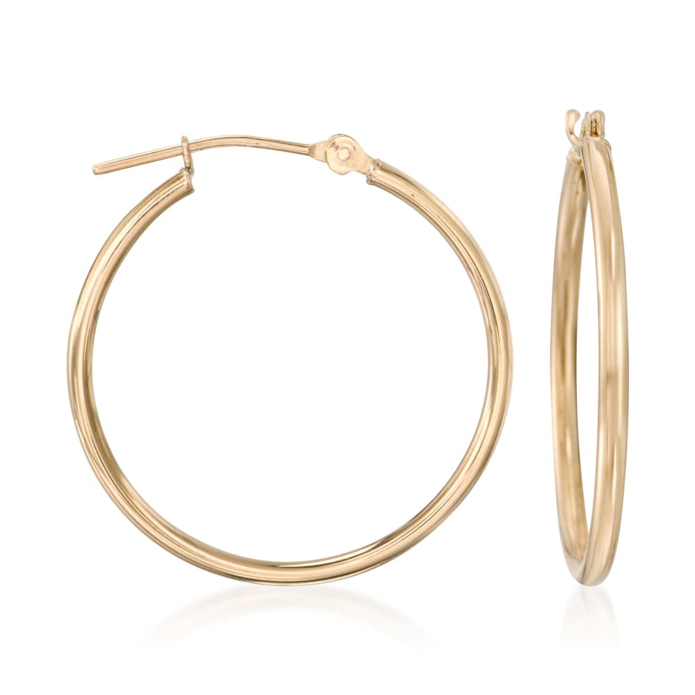 Ross simons gold deals hoops