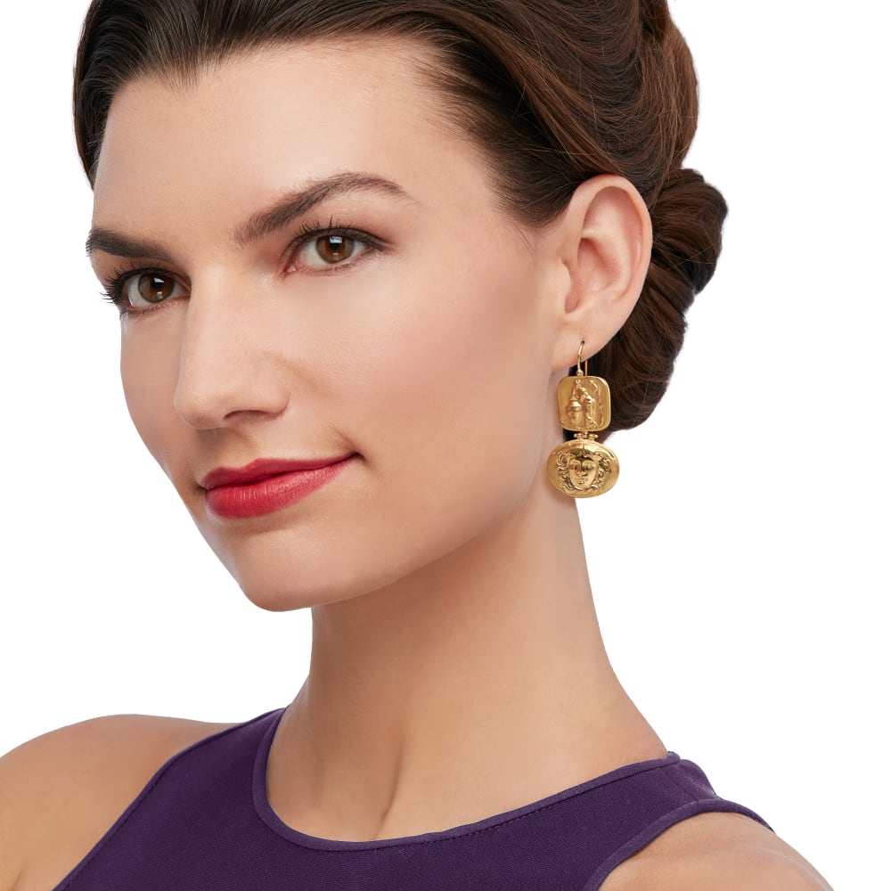 Tagliamonte medusa earrings top