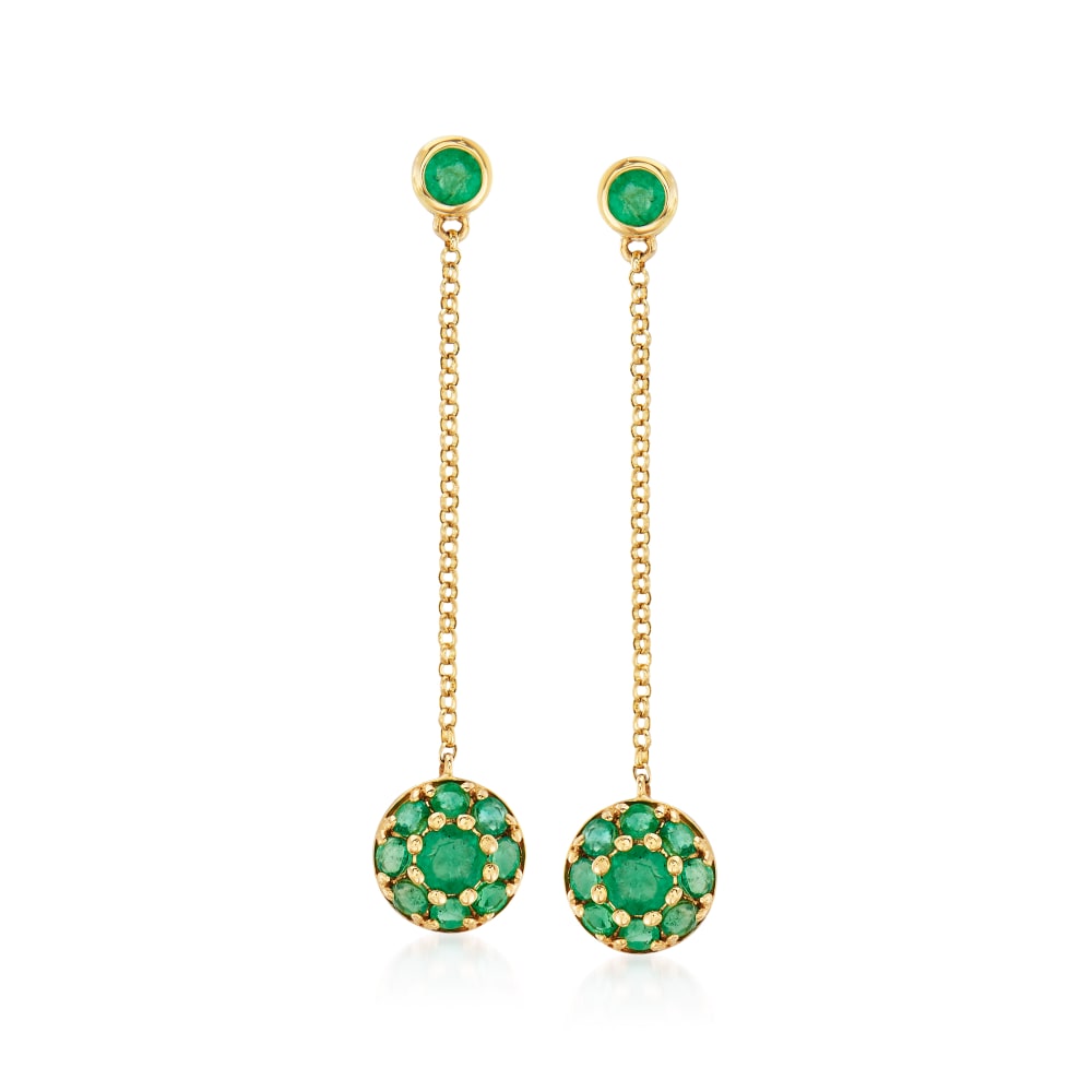 Ross simons emerald earrings sale
