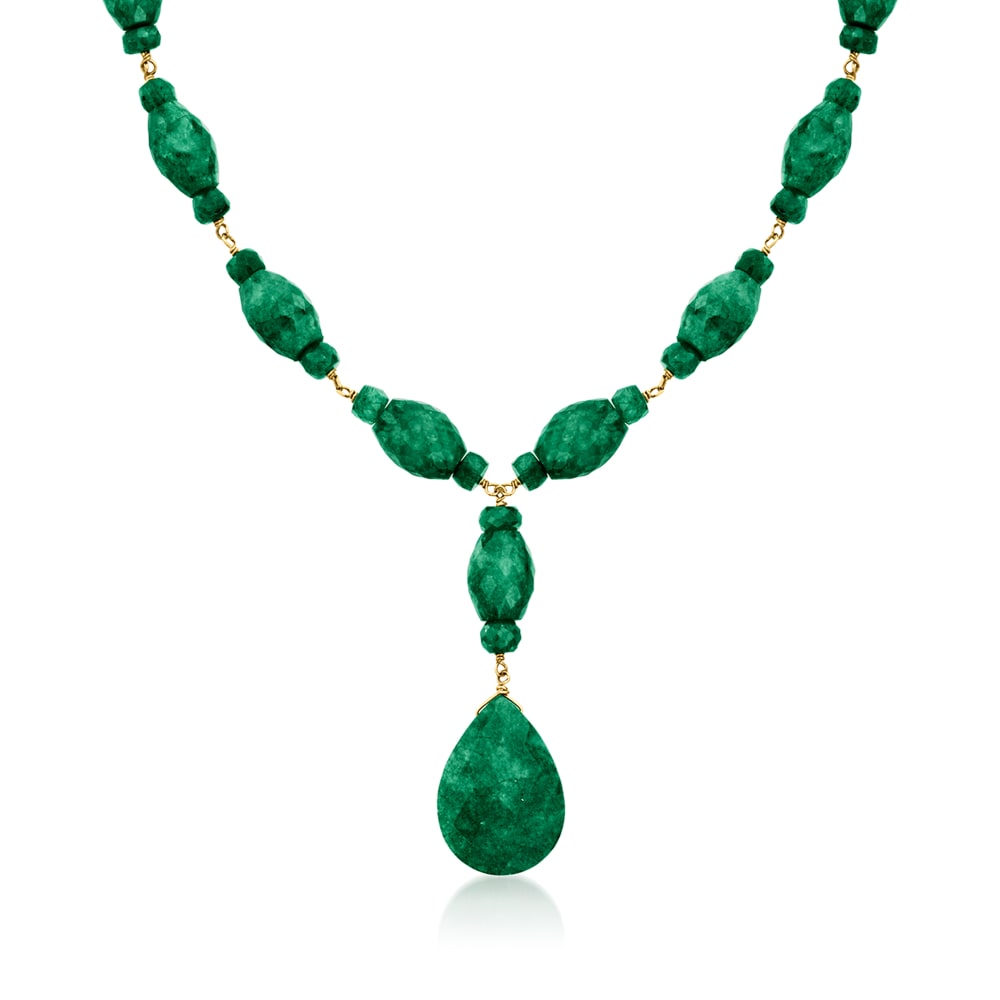 Ross simons new arrivals emerald necklace