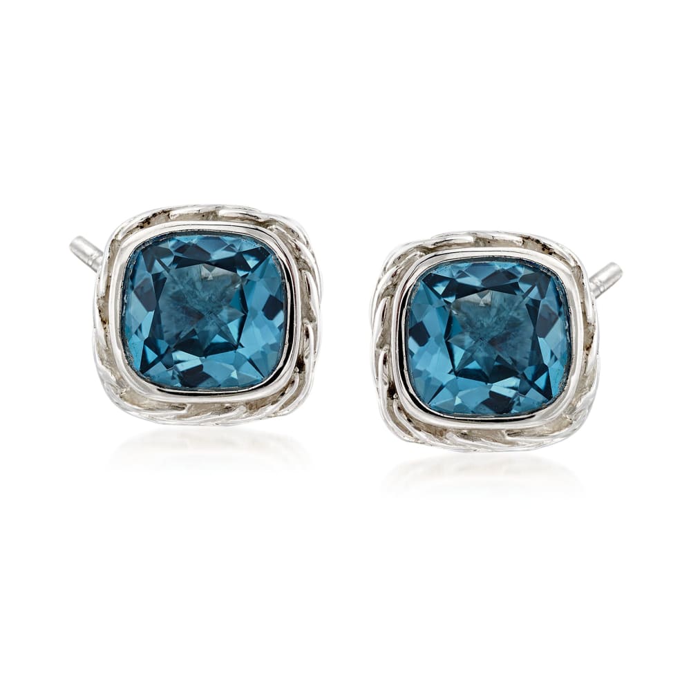 Blue john discount stud earrings
