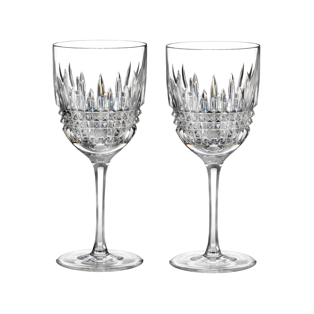 Waterford Crystal Lismore Diamond White Wine Glasses, Set of 2