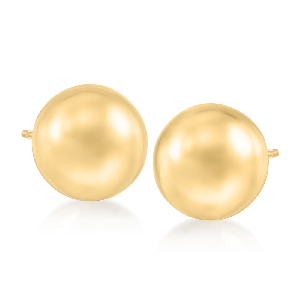 RAYHER Golden wooden balls pierced Ø 10mm, 35 pieces