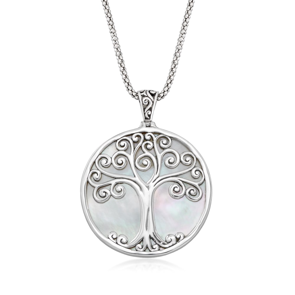 Tree Of Life Charm Bangle Bracelet Silver Tone Family Charms Gift