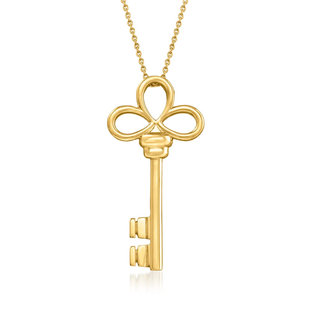 Roberto Coin Key Pendant Necklace