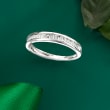.25 ct. t.w. Baguette Diamond Ring in Sterling Silver