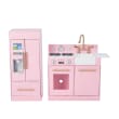 Teamson Kids &quot;Little Chef&quot; Chelsea Modern Play Kitchen in Pink and Gold