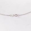 .33 ct. t.w. Graduated Bezel-Set Diamond Station Necklace in 14kt White Gold