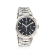 TAG Heuer Link Men's 42mm Auto Chronograph Stainless Steel Watch - Black Dial