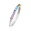 .46 ct. t.w. Multi-Stone Ring in Sterling Silver
