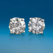 1.00 ct. t.w. Diamond Stud Earrings in 18kt White Gold