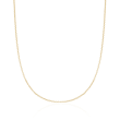 1.5mm 14kt Yellow Gold Cable Chain Necklace