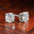 1.00 ct. t.w. Diamond Stud Earrings in 18kt White Gold