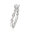 .69 ct. t.w. Diamond Engagement Ring in 14kt White Gold