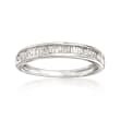 .25 ct. t.w. Baguette Diamond Ring in Sterling Silver