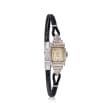 C. 1950 Vintage Women's 13mm Mechanical .20 ct. t.w. Diamond Watch in 14kt White Gold