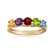 1.40 ct. t.w. Multi-Stone Ring in 14kt Yellow Gold