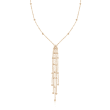 .20 ct. t.w. Diamond Tassel Necklace in 14kt Yellow Gold