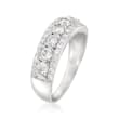 1.00 ct. t.w. CZ Ring in Sterling Silver