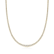 3.00 ct. t.w. Diamond Tennis Necklace in 18kt Gold Over Sterling