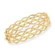 Roberto Coin &quot;Barocco&quot; 18kt Yellow Gold Braided Bangle Bracelet