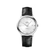 Omega De Ville Prestige Men's 39.5mm Stainless Steel Watch with Black Leather Strap