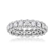 2.00 ct. t.w. Diamond Eternity Band in 14kt White Gold