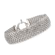 Sterling Silver Bismark-Link Bracelet
