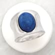 Italian Lapis Ring in Sterling Silver