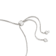 Sterling Silver Seashell Jewelry Set: Drop Earrings and Bolo Bracelet