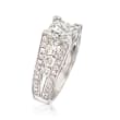 Majestic Collection 4.60 ct. t.w. Diamond Ring in 18kt White Gold