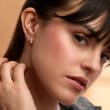 .10 ct. t.w. Diamond Huggie Hoop Earrings in 14kt Rose Gold