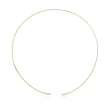 .36 ct. t.w. Diamond Open Choker Necklace in 14kt Yellow Gold
