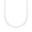 Mikimoto 8-8.5mm 'A' Cultured Akoya Pearl Necklace with 18kt Yellow Gold