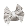 Italian Sterling Silver Bow Ring