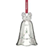 Waterford 2017 Annual &quot;Lismore&quot; Silver Plate Bell Ornament - 7th Edition