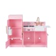 Teamson Kids &quot;Little Chef&quot; Chelsea Modern Play Kitchen in Pink and Gold