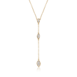.21 ct. t.w. Diamond Y-Necklace in 14kt Yellow Gold 