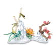 Swarovski Crystal &quot;Four Noble Plants&quot; Multicolored Crystal Figurine