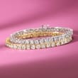 10.00 ct. t.w. Diamond Tennis Bracelet in 14kt White Gold