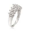 1.00 ct. t.w. Diamond Pyramid Ring in 14kt White Gold