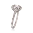 1.36 ct. t.w. Certified Diamond Engagement Ring in Platinum