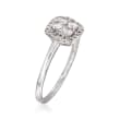 .42 ct. t.w. Diamond Cluster Ring in 18kt White Gold