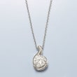 2.00 Carat CZ Solitaire Pendant Necklace in Sterling Silver