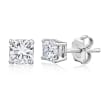 1.40 ct. t.w. Certified Diamond Stud Earrings in Platinum