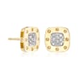 Roberto Coin &quot;Pois Moi&quot; .24 ct. t.w. Diamond Stud Earrings in 18kt Yellow Gold