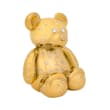 Crystamas Crystal Goldtone Teddy Bear Statue