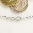 Italian Genuine Lira Coin Necklace in Sterling Silver