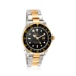 Pre-Owned Rolex Gmt-Master II Men's 40mm Automatic Stainless Steel Watch with 18kt Yellow Gold